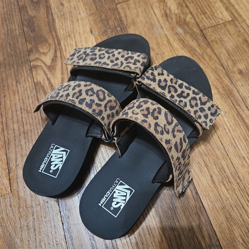 Vans adjustable platform sandals